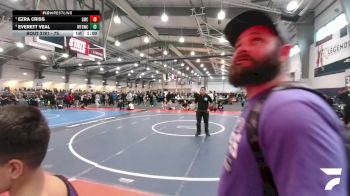 75 lbs Cons. Round 5 - Ezra Criss, Spartan Mat Club vs Everett Veal, West Texas Grapplers Wrestling Club