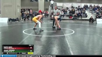 141 lbs Round 1 (16 Team) - Nate Keim, Central Oklahoma vs Kage Lenger, Augustana (SD)