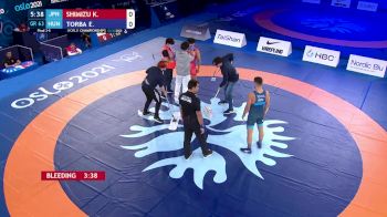 63 kg Final 3-5 - Kensuke Shimizu, Japan vs Erik Torba, Hungary