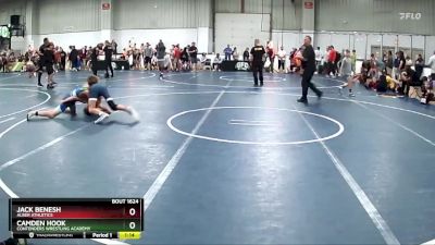 110 lbs Quarterfinal - Jack Benesh, Alber Athletics vs Camden Hook, Contenders Wrestling Academy