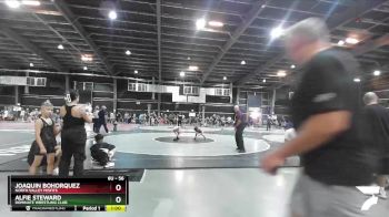 56 lbs Round 4 - Alfie Steward, Dominate Wrestling Club vs Joaquin Bohorquez, North Valley Misfits