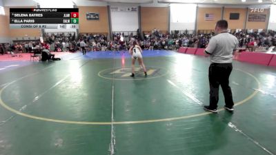 107 lbs Consi Of 8 #2 - Selena Batres, Jonathan Law vs Ella Paris, Salem