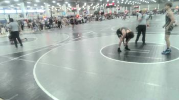 144 lbs 5th Place - Nicholas Meza, Gilbert WC vs Mickey Rock, WAR Wrestling Club