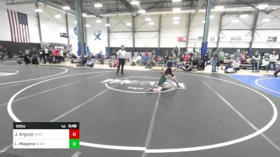 85 lbs Consi Of 4 - Jesse Arguijo, Central Coast Most Wanted vs Layton Magana, Redwood WC