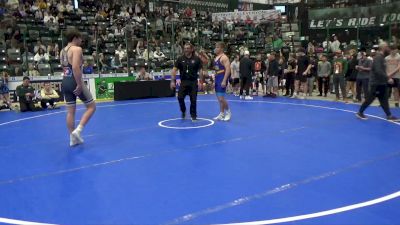 175 lbs Champ. Rd Of 16 - Dalton Burkhardt, Caveman Wrestling vs Waylon Daughetee, Dubuque Wrestling Club