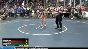 54 lbs Round 2 (4 Team) - Cruz Loop, Hudson vs Oliver Fry, Monroe