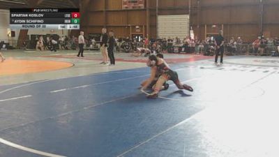 145 lbs Round Of 32 - Spartan Koslov, Legend Wrestling vs Aydin Schifino, Iron Faith