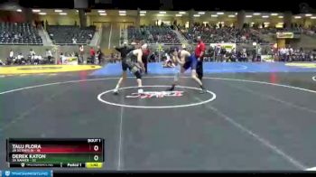 170 lbs Round 1 (4 Team) - Derek Katon, 3A Rainier vs Tauj Flora, 3A Sutherlin