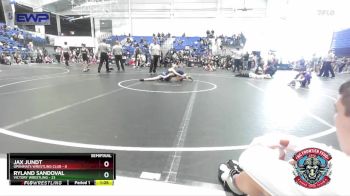 88 lbs Semis (4 Team) - Jax Jundt, OpenMats Wrestling Club vs Ryland Sandoval, Victory Wrestling