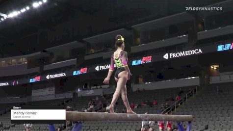 Maddy Gomez - Beam, Dream Xtreme - 2022 Elevate the Stage Toledo presented by Promedica