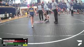 70 lbs Round 3 (6 Team) - Colton Strange, The Untouchables Purple vs Brylie Garner, Troup