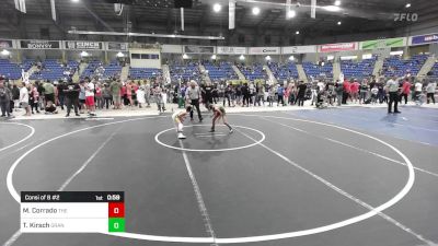 65 lbs Consi Of 8 #2 - Max Corrado, The Best Wrestler vs Tyler Kirsch, Grandview Wolves