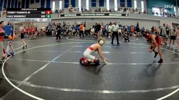 105 lbs Round 3 (6 Team) - Cale Wimberly, Florida Scorpions vs Tommy Parente Jr, Caveman