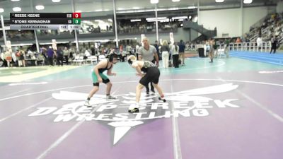 5 - 150 lbs Quarterfinal - Reese Keene, Freedom (South Riding) vs Stone Kernaghan, Glen Allen