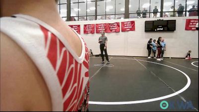 49 lbs Round Of 16 - Wyatt Noel, Cowboy Wrestling Club vs Camden Ward, Weatherford Youth Wrestling