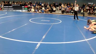 157 lbs Round 1 - Mason Tripe, Kearney vs Grant Schulz, Lincoln Southwest
