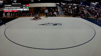 197 lbs Semifinal - Sawyer Dereszynski, Messiah vs Dj Henry, Tcnj