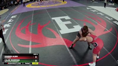 Champ. Round 1 - Xander Albin, Plainview vs Caleb Sharman, High Plains Community