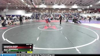 235 lbs Quarterfinal - Riley Dempewolf, Indiana Tech vs Samantha Mumm, Missouri Valley College