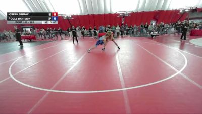 165 lbs Cons. Semi - Joseph Stimac, Northern Exposure vs Cole Bartlein, Bay Port