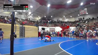 138 lbs Champ. Round 2 - Max Benoit, Crown Point vs Brady Franks, Jennings County