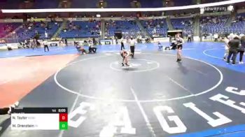 160 lbs Round Of 32 - Nate Taylor, New England vs Max Orenstein, Pennsylvania