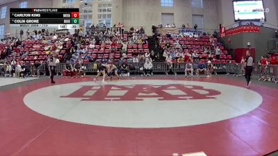 113 lbs Cons. Semi - Colin Grone, Boyd Buchanan High School vs Carlton King, Montgomery Bell Academy