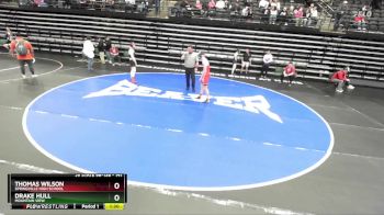 141 lbs Cons. Round 4 - Thomas Wilson, Springville High School vs Drake Hull, Mountain View