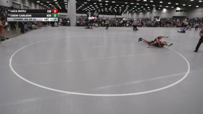138 lbs Champ. Rd Of 32 - Luca Rutili, Cory Clark Wrestling vs Crew Carlson, Nebraska