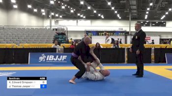 Kip Edward Simpson vs Jon Thomas Jasper 2024 World Masters IBJJF Jiu-Jitsu Championship