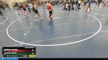 160 lbs Cons. Round 2 - Carson Hayes, MO vs Gabriel Rangel, CO