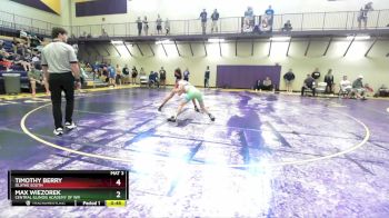 126 lbs Cons. Semi - Carter Schorsch, Powerhouse Wrestling Club vs Thomas Banas, Providence Catholic High Schoo