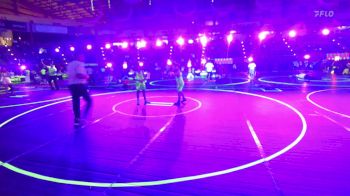 90 lbs Rr Rnd 2 - Noah Silva, El Paso Wildcats WC vs Jaxon Hughes, Backyard Brawlers