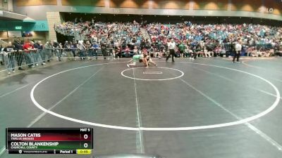 175 lbs Cons. Round 2 - Mason Catiis, Twelve Bridges vs Colton Blankenship, Churchill County