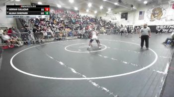 150 lbs Cons. Round 1 - Adrian Salazar, Highland vs Alijah Shepard, Gabrielino