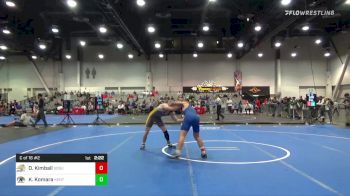 149 lbs C Of 16 #2 - Daniel Kimball, South Dakota State vs Kody Komara, Kent State