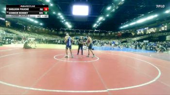 175 lbs Champ. Round 2 - SHELDON FOUCHE, Palm Harbor University vs Connor Bonney, Miami Palmetto
