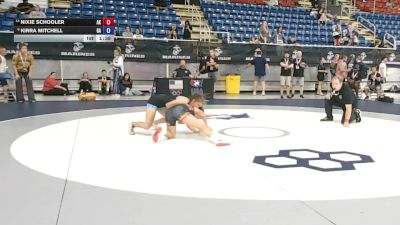 110 lbs Cons. Sub-quarters - Nixie Schooler, Alaska vs Kirra Mitchell, Georgia