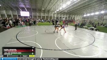 125 lbs 1st Place Match - Leilani Nanquilada, Mat Demon WC vs Aleia Apostol, Socal Grappling Club