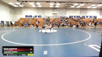 149 lbs Semifinal - Anthony Nunes, Modesto College vs Kevin Goodman, Chabot College