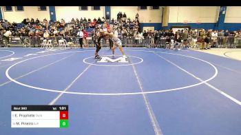 195 lbs Consolation - Elijah Prophete, Taunton vs Marc Pineiro, Saint John's Prep