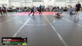 132 lbs Round 7 (10 Team) - Brady Hand, Machine Shed vs Nick Melfi, 84 Athletes