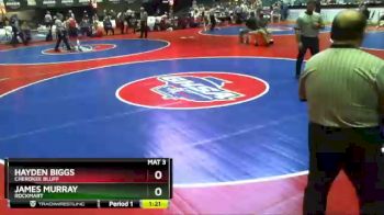 3 lbs 3rd Place Match - James Murray, Rockmart vs Hayden Biggs, Cherokee Bluff