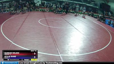 101 lbs Placement Matches (8 Team) - Gunnar Wilson, Oregon vs Stylin Ranis, Hawaii