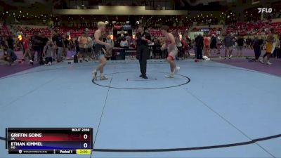 175 lbs Cons. Round 1 - Griffin Goins, OK vs Ethan Kimmel, MO