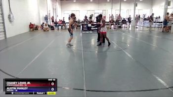 165 lbs Semis & 1st Wrestleback (8 Team) - Chaney Lewis Jr., Pennsylvania Red vs Austin Manley, Indiana