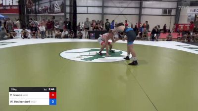 79 kg Consi Of 64 #2 - Cole Nance, Knights RTC vs Walker Heckendorf, Western Colorado Wrestling Club