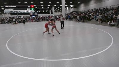 113 lbs Cons. Rd Of 64 - Dawson Back, Raw Wrestling Club vs Jason Flint, Mile High Wrestling Club
