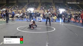 51 lbs Prelims - Langston Merritt, The Glasgow Wrestling Academy vs KENYATTA (KJ) QUITMAN, Effingham County Wrestling Club