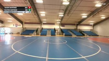 215 lbs Champ. Round 1 - Ceasr Martinez, Douglas vs Blayke Hartman, Sheridan